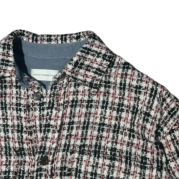 Faith Connexion Oversized tweed flannel